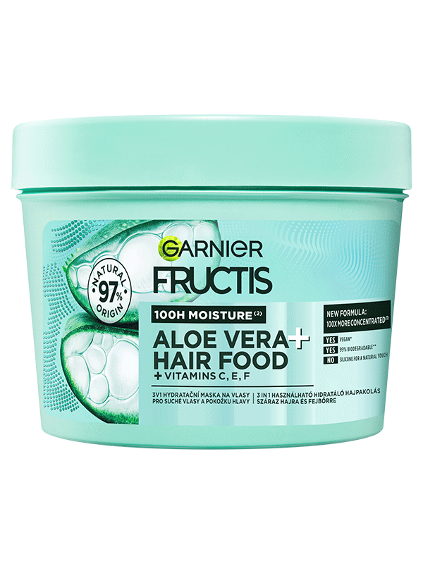 Garnier Fructis Hair Food Aloe Vera + 3v1 maska